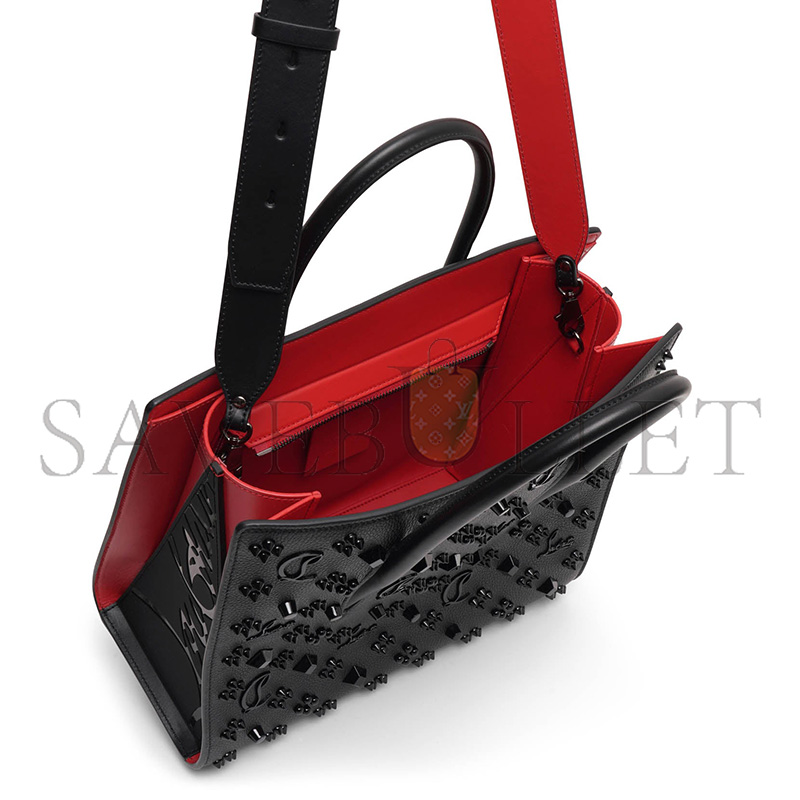 Chr1st1an louboutin paloma s medium loubinthesky black bag 3195275b253 (30*26*14cm)